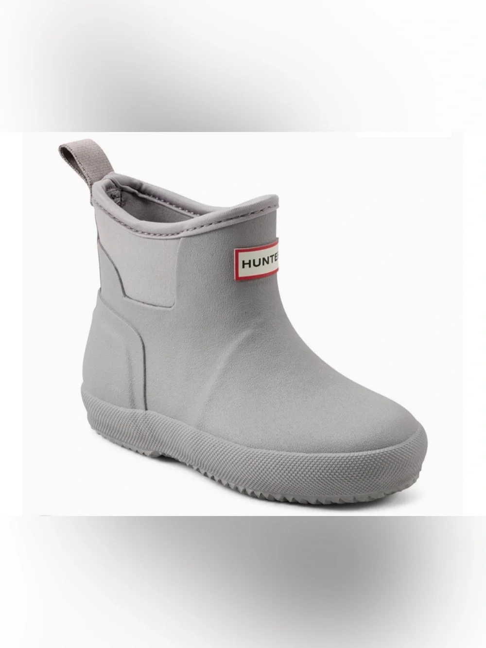 Little Kids Finley Pull On Waterproof Rain Boots - Medium Gray
